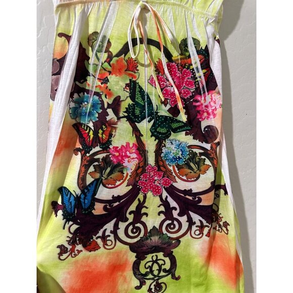 Tattoo Tattoo By Free Spirit Y2K Maxi Dress Size S NWT - Picture 2 of 8